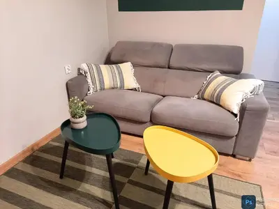 Część wypoczynkowa w obiekcie City Cozy Reset W centrum!