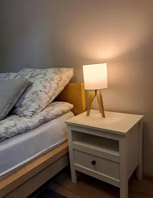 Łóżko lub łóżka w pokoju w obiekcie City Cozy Reset W centrum!