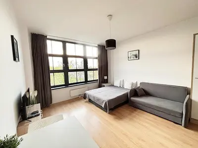 Telewizja i/lub zestaw kina domowego w obiekcie Apartimento Hydral Arte