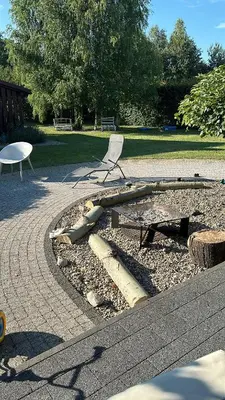 Ogród w obiekcie IDYLLAKI dom z ogrodem i sauną