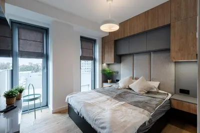 Łóżko lub łóżka w pokoju w obiekcie Otyńska Point Apartamenty Prestige