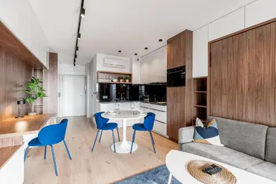 Kuchnia lub aneks kuchenny w obiekcie Otyńska Point Apartamenty Prestige