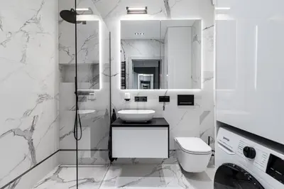 Łazienka w obiekcie Otyńska Point Apartamenty Prestige