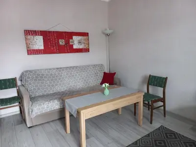 Część wypoczynkowa w obiekcie mieszkanie Tarnowskie Góry obok sądu