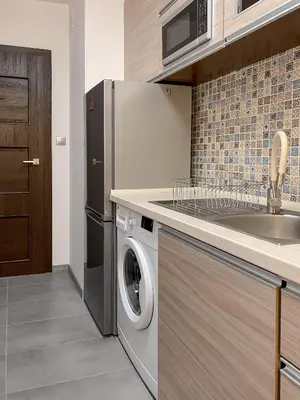 Kuchnia lub aneks kuchenny w obiekcie Apartament Iga