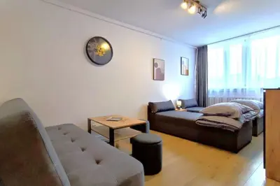 Część wypoczynkowa w obiekcie Apartament Górski Widok