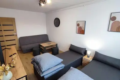 Część wypoczynkowa w obiekcie Apartament Górski Widok