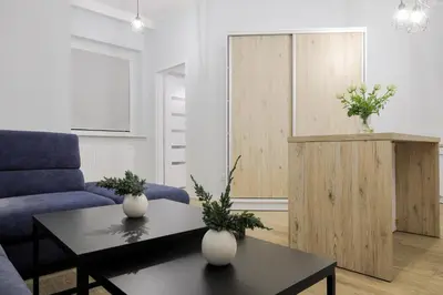 Część wypoczynkowa w obiekcie Apartamenty Różane