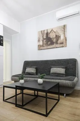 Część wypoczynkowa w obiekcie Apartamenty Różane