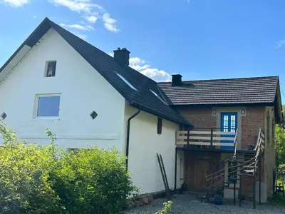 Budynek, w którym mieści się dom wakacyjny