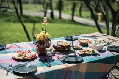 Jedzenie w apartamencie lub w pobliżu
