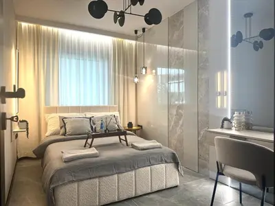 Łóżko lub łóżka w pokoju w obiekcie MIESZCZAŃSKA 10 Apartment - CENTRAL PARK - Parking&Lift