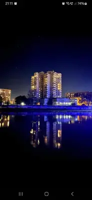 Widok na miasto Opole z tego apartamentu