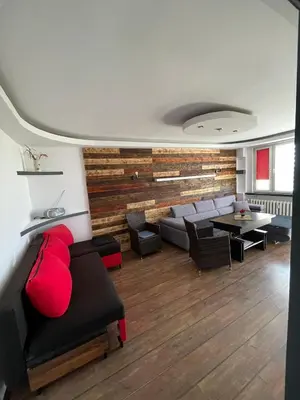 Część wypoczynkowa w obiekcie Apartament pod chmurami 2 pokoje