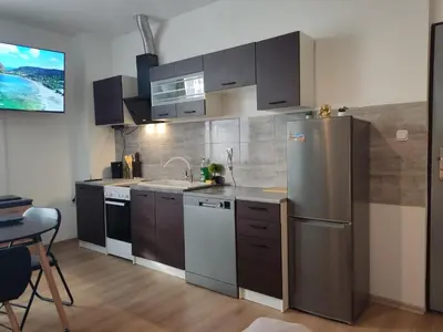 Kuchnia lub aneks kuchenny w obiekcie Mini Apartament Studio