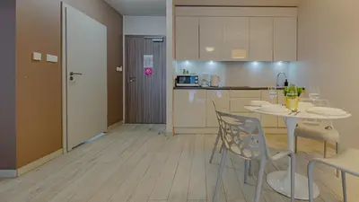 Kuchnia lub aneks kuchenny w obiekcie VacationClub - TIGNES Apartament 6
