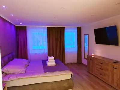 Łóżko lub łóżka w pokoju w obiekcie Góry Sowie przystanek DAD HOUSE