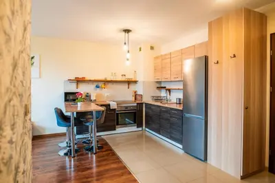 Kuchnia lub aneks kuchenny w obiekcie Cały apartament
