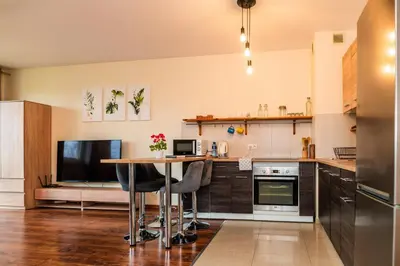 Kuchnia lub aneks kuchenny w obiekcie Cały apartament