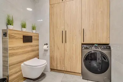 Łazienka w obiekcie RentPlanet - Apartament Wyszyńskiego