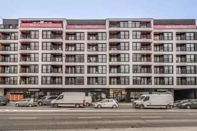 Budynek, w którym mieści się apartament