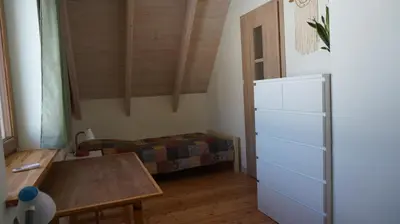 Część wypoczynkowa w obiekcie Domek w Lasówce