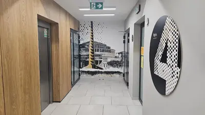 Plan piętra w obiekcie Studio nad rzeką 72, Rynek 500 m