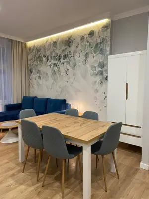 Część wypoczynkowa w obiekcie Apartament na Przedmieściu by Apartamenty na dni Wrocław