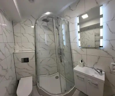 Łazienka w obiekcie ApartHotel8