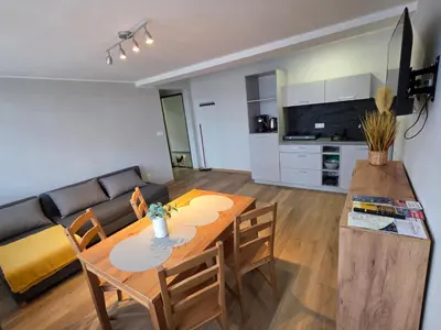 Kuchnia lub aneks kuchenny w obiekcie ApartHotel8