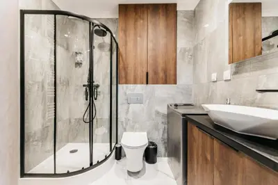 Łazienka w obiekcie Apartament 4a Park City