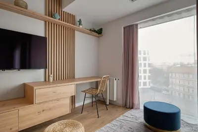 Część wypoczynkowa w obiekcie Studio nad rzeką 73, Rynek 500 m