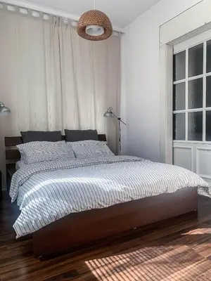 Łóżko lub łóżka w pokoju w obiekcie Stylowy Park Apartment Wawrzyniaka