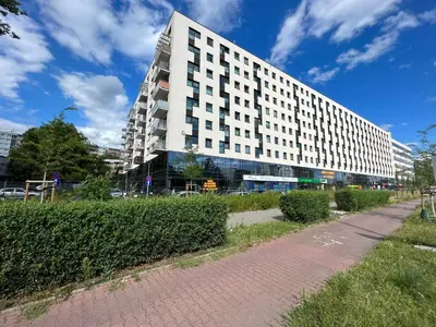 Budynek, w którym mieści się apartament