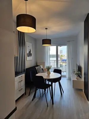 Część wypoczynkowa w obiekcie Apartament - Osiedle Przylesie