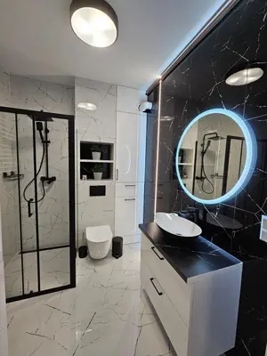Łazienka w obiekcie Apartament - Osiedle Przylesie