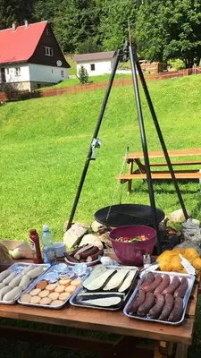 Jedzenie w kwaterze prywatnej lub w pobliżu