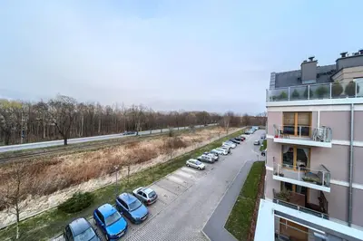 Budynek, w którym mieści się apartament