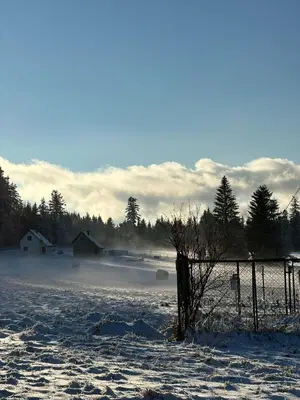 Obiekt Domek pod Jagodną 824 m n.p.m. Spalona 6 BE zimą