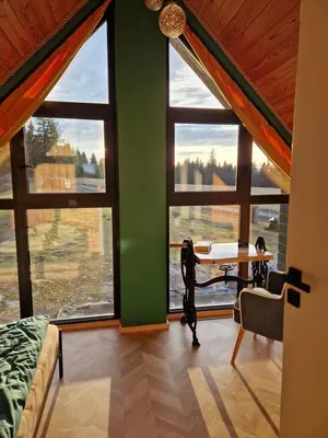 Część wypoczynkowa w obiekcie Domek pod Jagodną 824 m n.p.m. Spalona 6 BE
