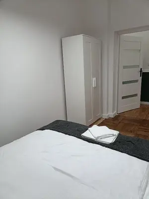 Łóżko lub łóżka w pokoju w obiekcie Tabago Studio 16