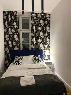 Łóżko lub łóżka w pokoju w obiekcie Tabago Studio 16