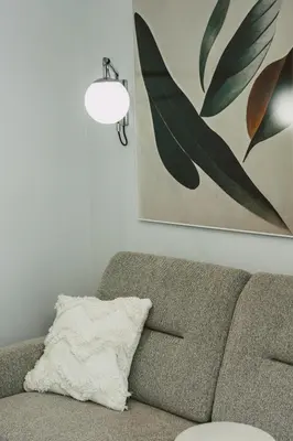 Część wypoczynkowa w obiekcie Elegancki apartament od dziedzińca, 60m2, parking, Rynek 700 m
