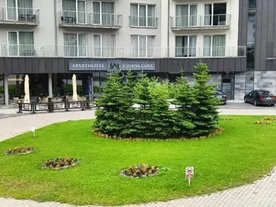 Ogród w obiekcie Apartament Czarna Góra MOON