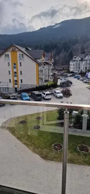 Widok na góry z tego apartamentu