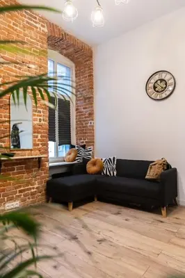 Część wypoczynkowa w obiekcie Studio przy Dworcu Głównym PKP
