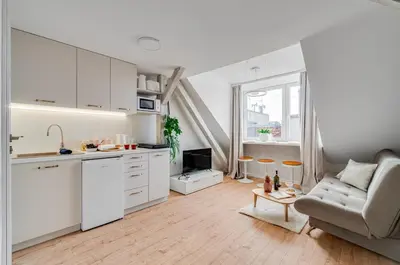 Kuchnia lub aneks kuchenny w obiekcie Apartamenty Stylove