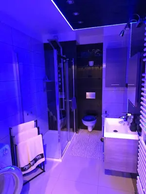 Łazienka w obiekcie BLUE APARTMENT