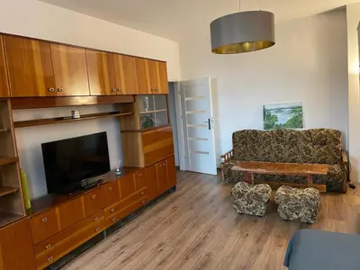 Część wypoczynkowa w obiekcie Apartament Koszary