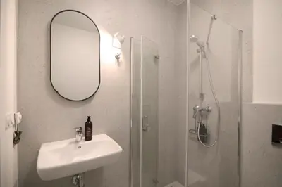 Łazienka w obiekcie Energetic Apartment in City Center!